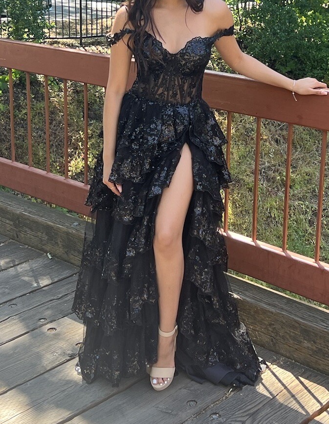 sherri hill 55500 dress size 4 | eBay