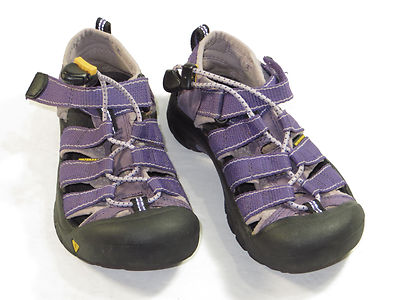 Nice !KEEN GIRLS/youth newport H2  PURPLE SANDALS SHOES size 1 easy pull,$60