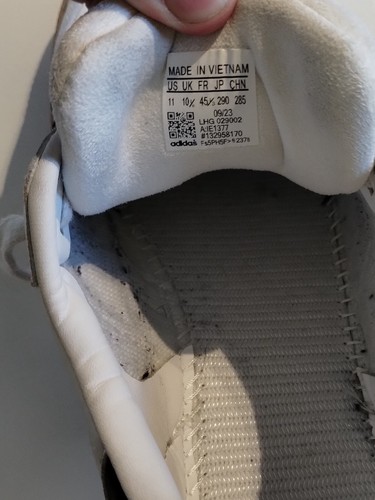 Adidas Samba OG 'Cloud White Core & Black' GS (2023) NEW US11/UK 10.5 - Picture 7 of 8