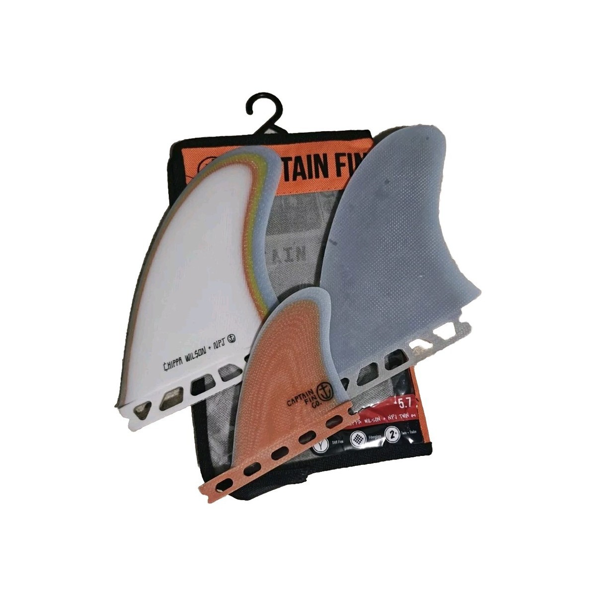 Chippa Wilson NPJ Captain Fin Twin Fins Futures 2+1 | eBay