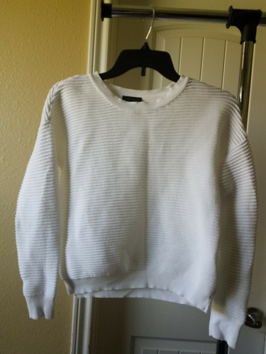 Topshop Womens White Sweater Size 2 | eBay