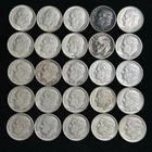 25 Silver Roosevelt Dimes – Mixed Condition - 90% Silver - 1.81 oz ASW