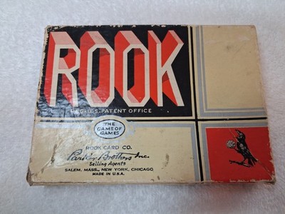 Vintage Rook Card Game. 1934 Parker Brothers Used 