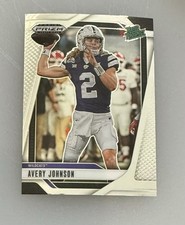 2025 Panini Prizm Draft Picks Rated Prospect Avery Johnson #29 Kansas State