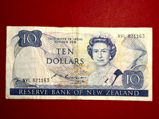 NEW ZEALAND 10 Dollars 1985-89,