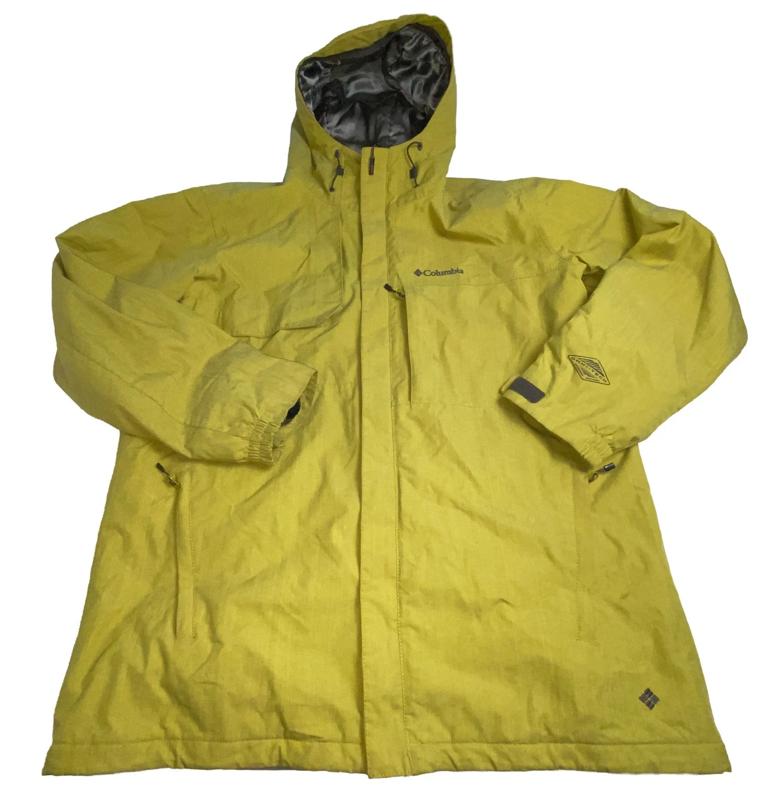 Columbia Jacket Men's LARGE Omni Tech Insulated Waterproof Snowboard Gorpcore