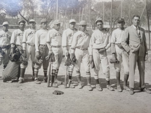 ANT MEXICAN BASE BALL SAN LUIS P. "SMELTERS " TEAM 4 1/2X 3 REAL PHOTO POSTCARD - Picture 3 of 5