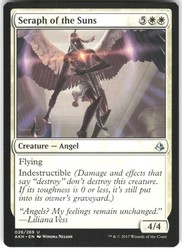 Seraph of the Suns 28/269 Amonkhet Uncommon MTG