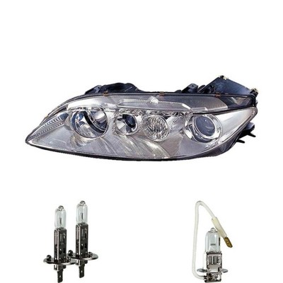 Halogen Scheinwerfer rechts H1/H1/H3 für Mazda 6 Station Wagon GY GG inkl Lampen