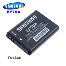 NEW Genuine Samsung BP70A Camera battery For SL50 ES65 ES70 PL80 PL100