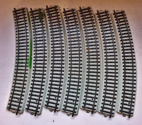 Primex 5077 Märklin H0  M - Gleis gebogen - 7 Stück | Zustand: Gebraucht