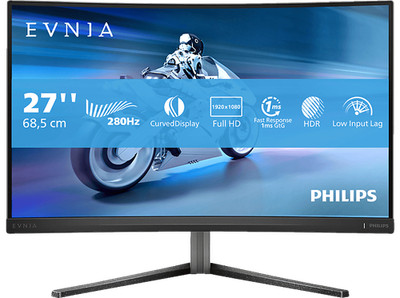PHILIPS 27M2C5200W 27 Zoll Full-HD Gaming Monitor 0,3 ms Reaktionszeit