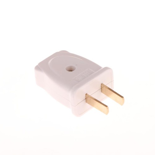 1/5PCS New America 2 Pole 10A Male US Wiring Plug Adapter Female Socket - Photo 14/20