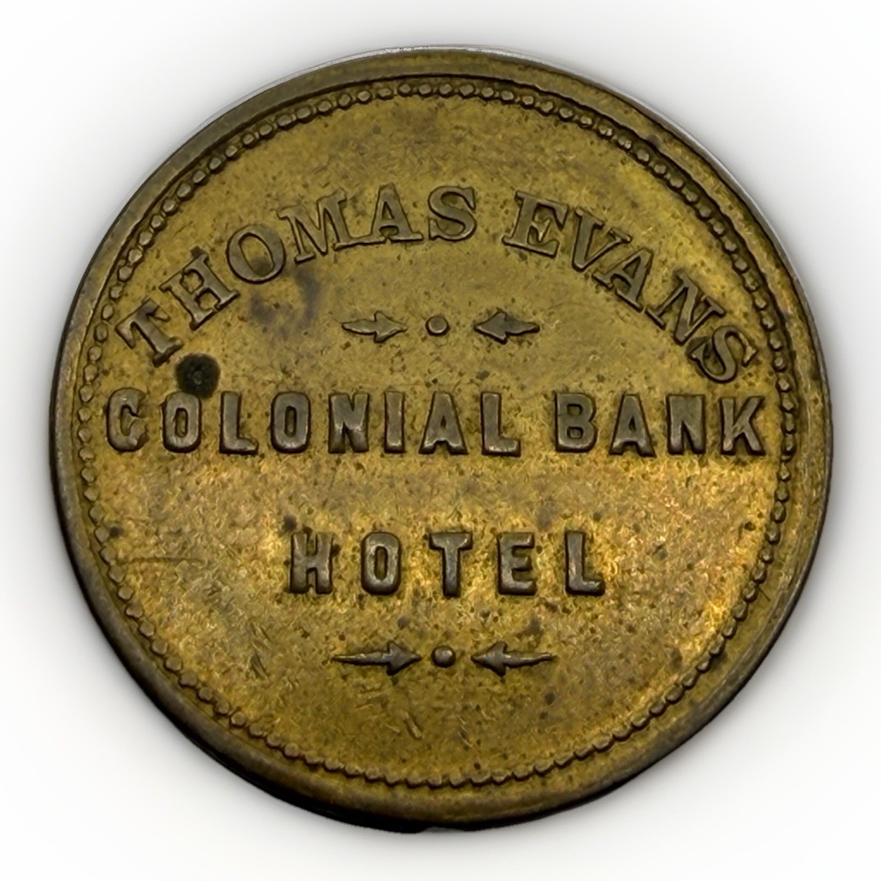 By Thomas Evans Colonial Bank Hotel_Victoria_Australia Late 19Th To Early 20Th