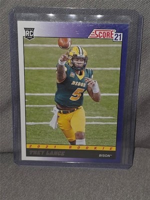 Trey Lance 2021 Score #TB3 Football Card North Dakota State Bison