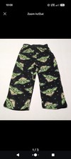 Star Wars Yoda Pajama Bottoms Boys Size 4.