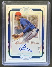 2025 National Treasures Ryan Clifford Ecklar's Choice Signatures Silver Auto /25