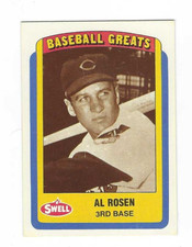 1990 SWELL BASEBALL GREATS SAL ROSEN #39