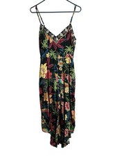 Cupshe Women’s Size Small Strappy Sundress Tropical Print Midi New 1305