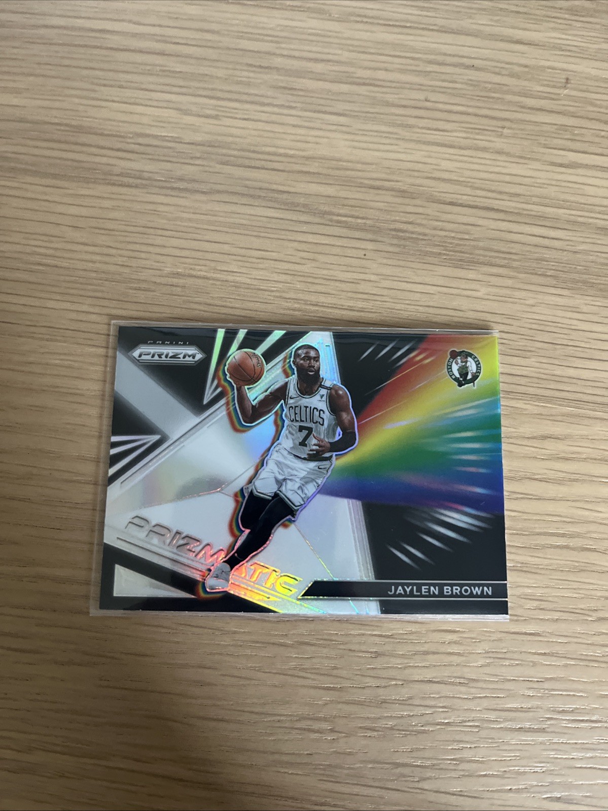 2021-22 Panini Prizm - Prizmatic Jaylen Brown #16 Silver Prizm
