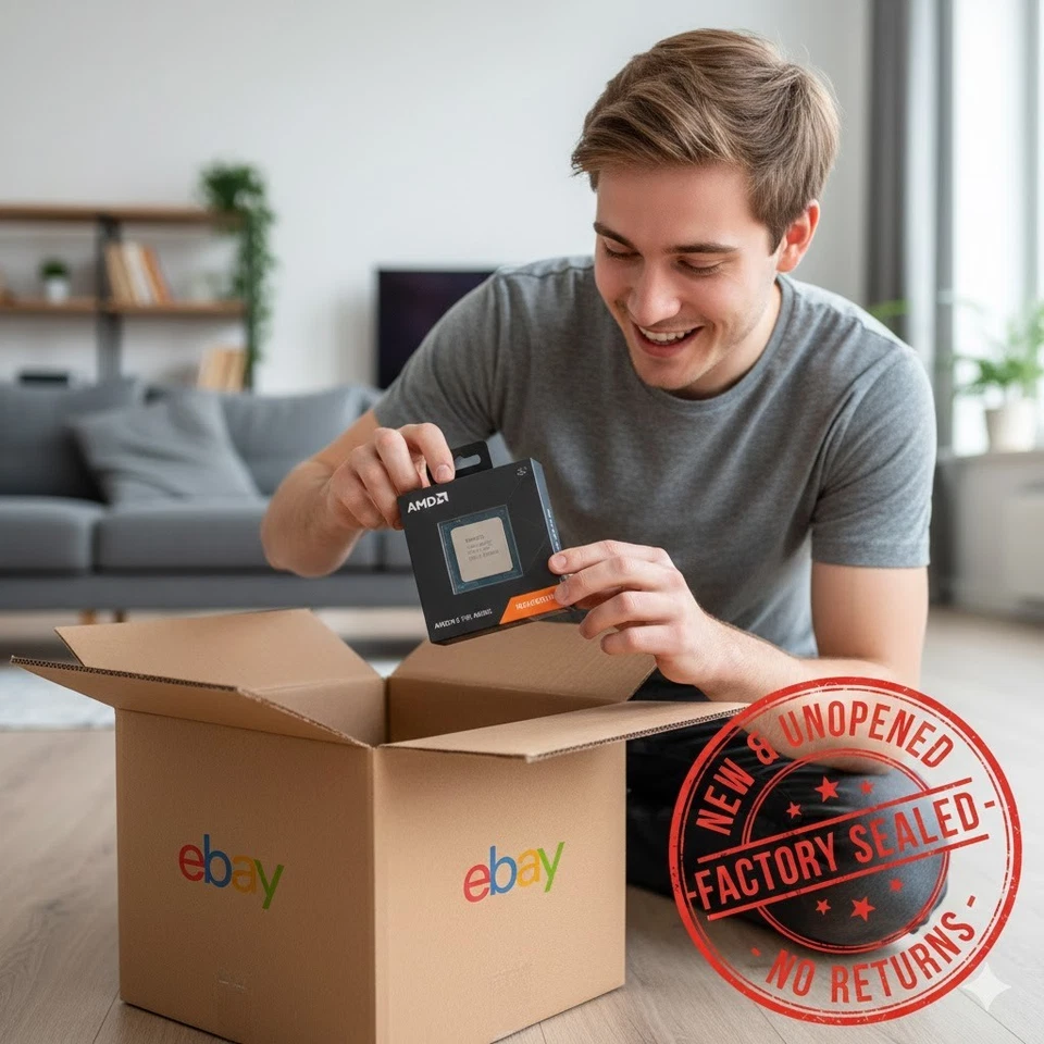 CPU AMD Ryzen 5 PRO 4650G - 6 Core 3.7GHz Socket AM4 - USATO TESTATO - GRADO A+ - Immagine 2 di 4