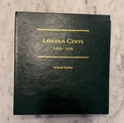 Littleton Lincoln Wheat Cent 1909 - 1958 Archival Album LCA1
