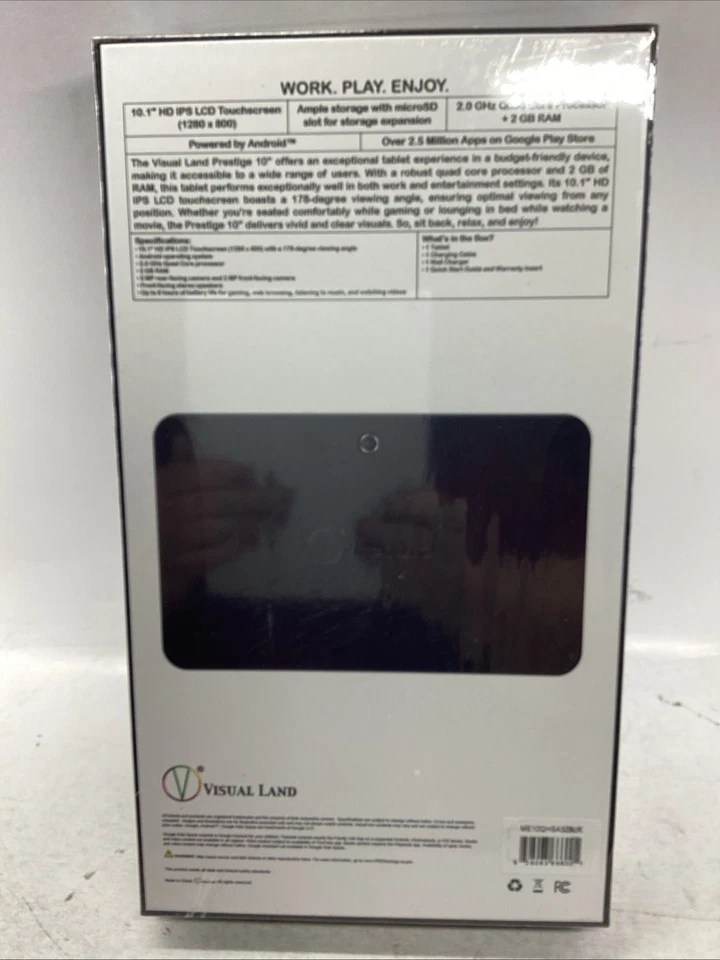 Visual Land Prestige 10" Quad Core Tablet Powered by Android - Image 3 of 4
