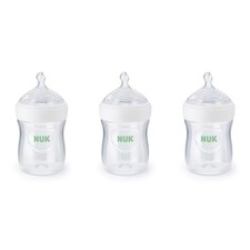 NUK Simply Natural 3 5z/150ml Anti-colic Baby Bottles