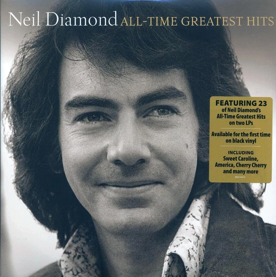 Neil Diamond All-time Greatest Hits Double Vinyl LP Set New & Sealed Free UK P&P - Image 2 of 3