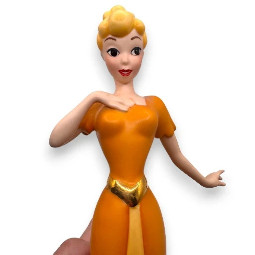 WDCC "Beautiful Diversion" Singing Harp Mickey and the Beanstalk Harp Figurine