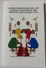 A Short Form Of Opening A O. E. S. Chapter