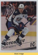 2025-26 Upper Deck Fleer Ultra Rainbow Foil Dmitri Voronkov #66 READ 1p4c