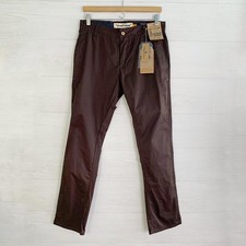 NWT Tailor Vintage Black Coffee Greenwich Slim Comfort stretch chino pants 31 32