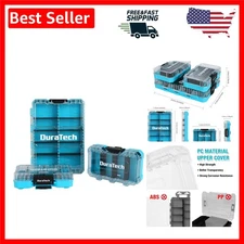 Versatile Small Parts Storage Solution - 3 Piece Organizer with Clear Top
