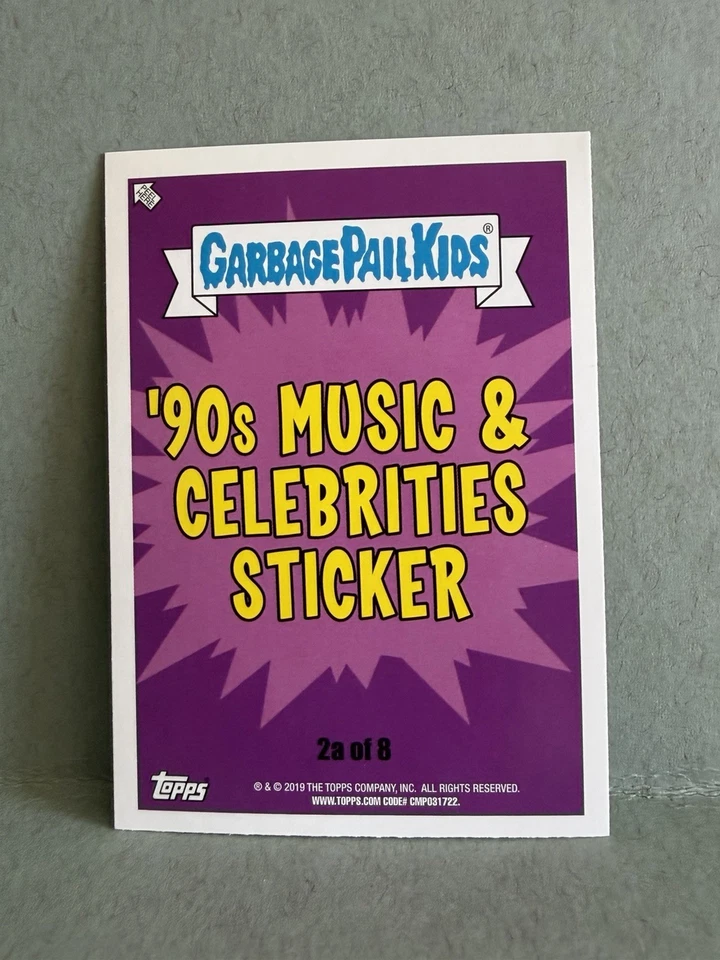 Garbage Pail Kids TOPPS We Hate The 90 年代 Courted Kurt 2a Kurt Cobain Nirvana — 第 4/4 张图片