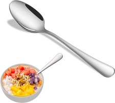 Hotel, Small Spoons For Restaurant, Silverware Dessert Spoons For Kitchen, 