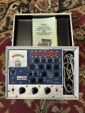 Eico 635 Tube Tester Works 12AX7 6L6 6V6 6SN7 5Y3 5U4 Service Guitar Audio Radio