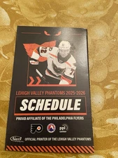 lehigh valley phantoms 2025-2026 Pocket Schedule 