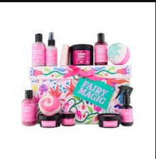 Lush Snow Fairy Magic Gift Set,  12 Items Body Spray Soap Scrub Lip Mask