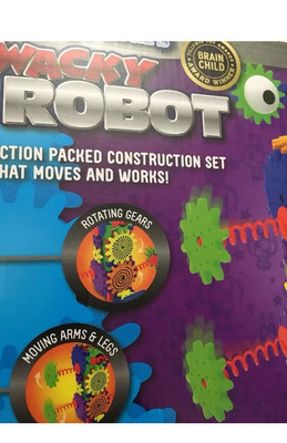 Techno Gears Wacky Robot & Aerotrax Plane Toy Building Kits Learning Journey****