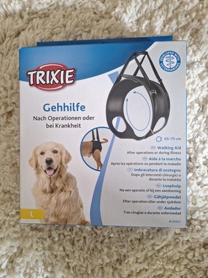 TRIXIE Gehhilfe für Hunde   Hebehilfe, Tragehilfe, Stützgeschirr