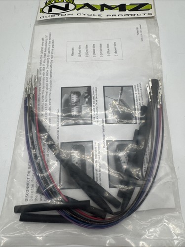 Harley Namz 2120-0246 NTBW-X12 TBW Handlebar Wire Extension Harness 12" New - Picture 1 of 4