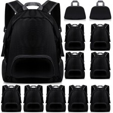 12 Pcs 20l Foldable Backpacks Bulk Lightweight Basic Back Pack Wholesale for ...