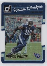 2016 Donruss Press Proof Gold Die-Cut 5/25 Brian Orakpo #289 1gt6