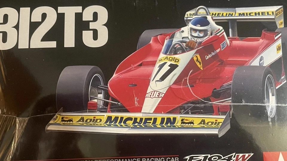 Tamiya F104W Chassis Ferrari 312T3 47374 New & Unassembled Rare Discontinued Kit - Image 3 of 4