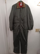 Vintage Walls Blizzard Pruf Insulated Coveralls Large Regular Workwear USA