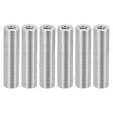 M3 Aluminum Spacers, 12 Pcs Metal Spacer Aluminum 3mm ID x 6mm OD x 25mm L