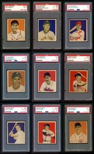 1949 Bowman Baseball Almost Complete Set 6 - EX/MT 6920143 (229 / 240 cards)