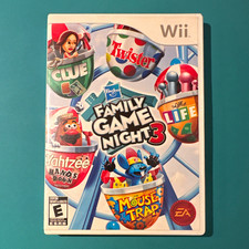 Electronic Arts Hasbro Family Game Night 3 (Nintendo Wii) Manual E NTSC 2010