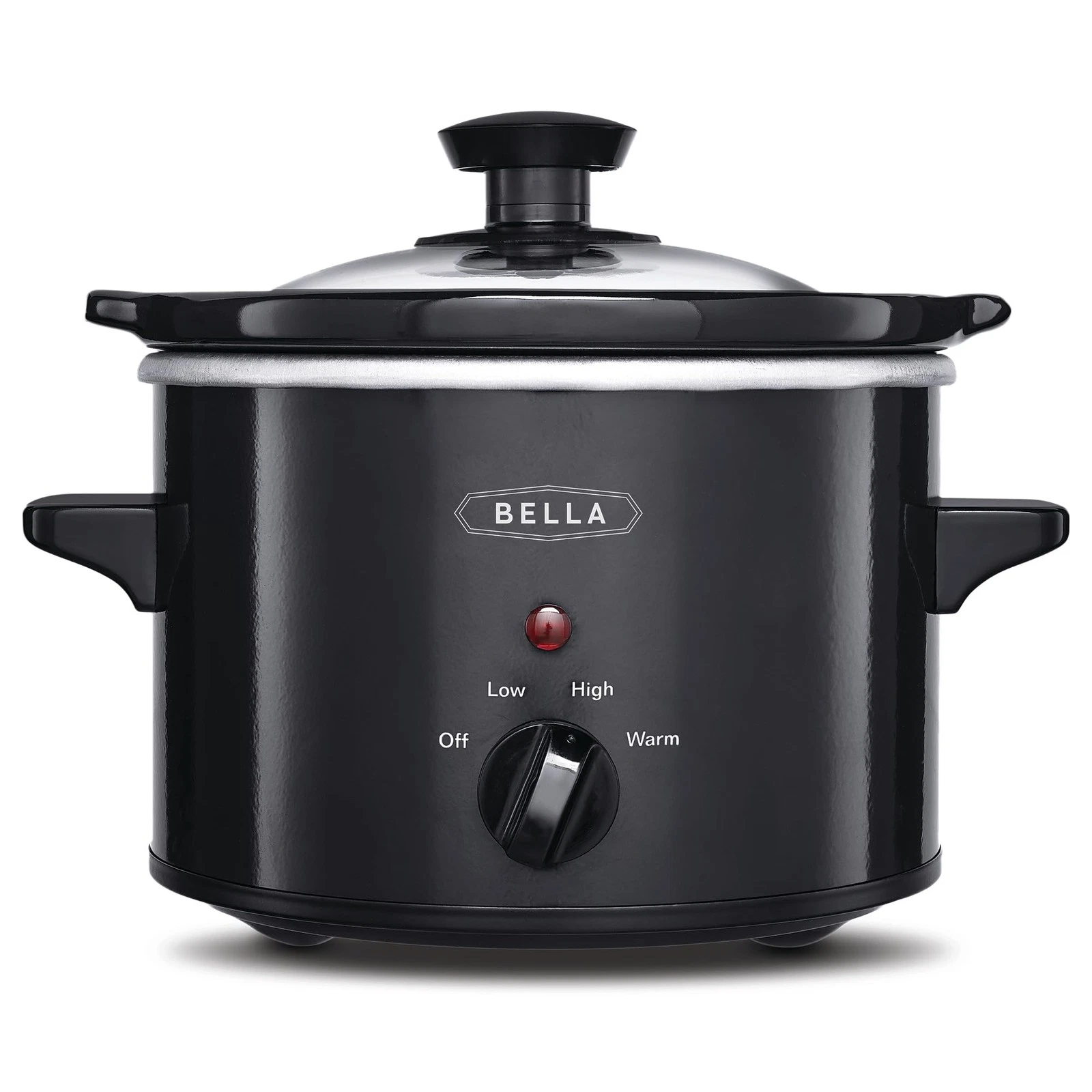 Bella 1.5 QT slow cooker, Black Quarts,